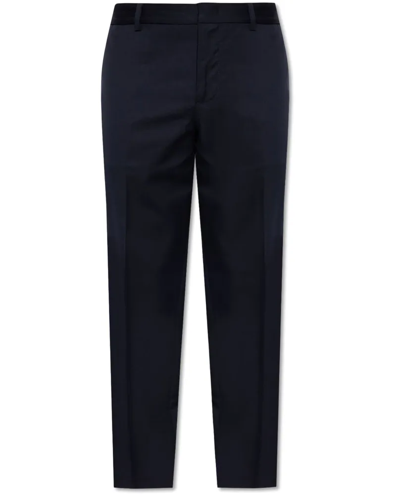 Emporio Armani Wool Chino -Hosen Blue