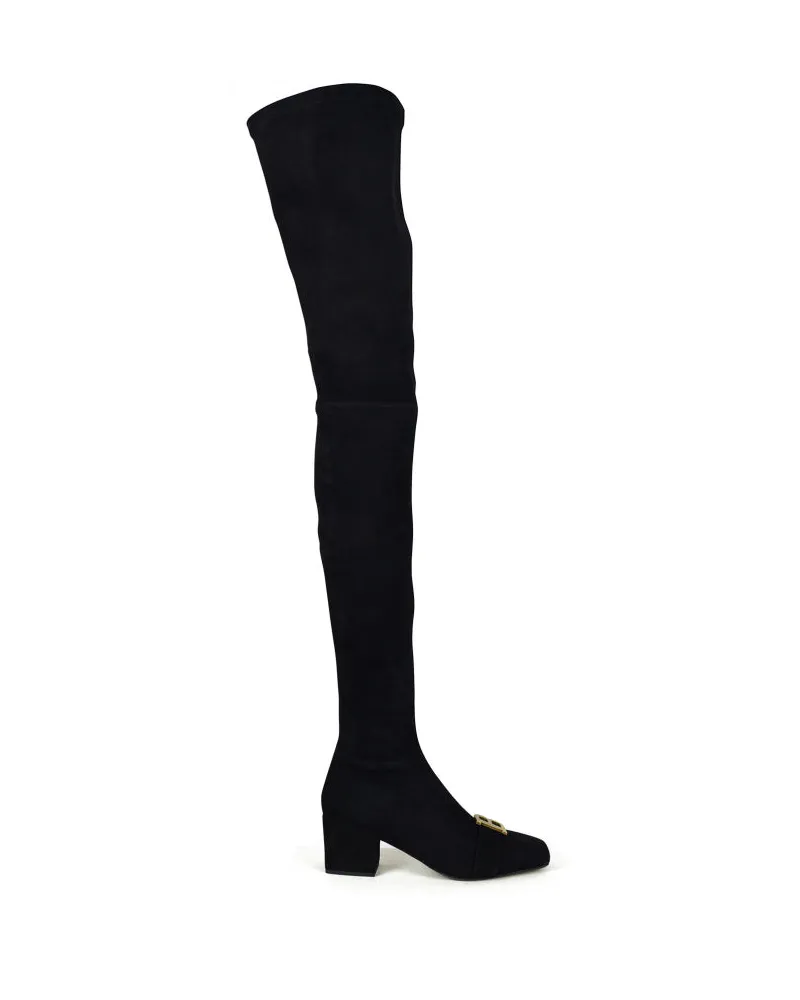 Balmain Oberschenkel hoch Black