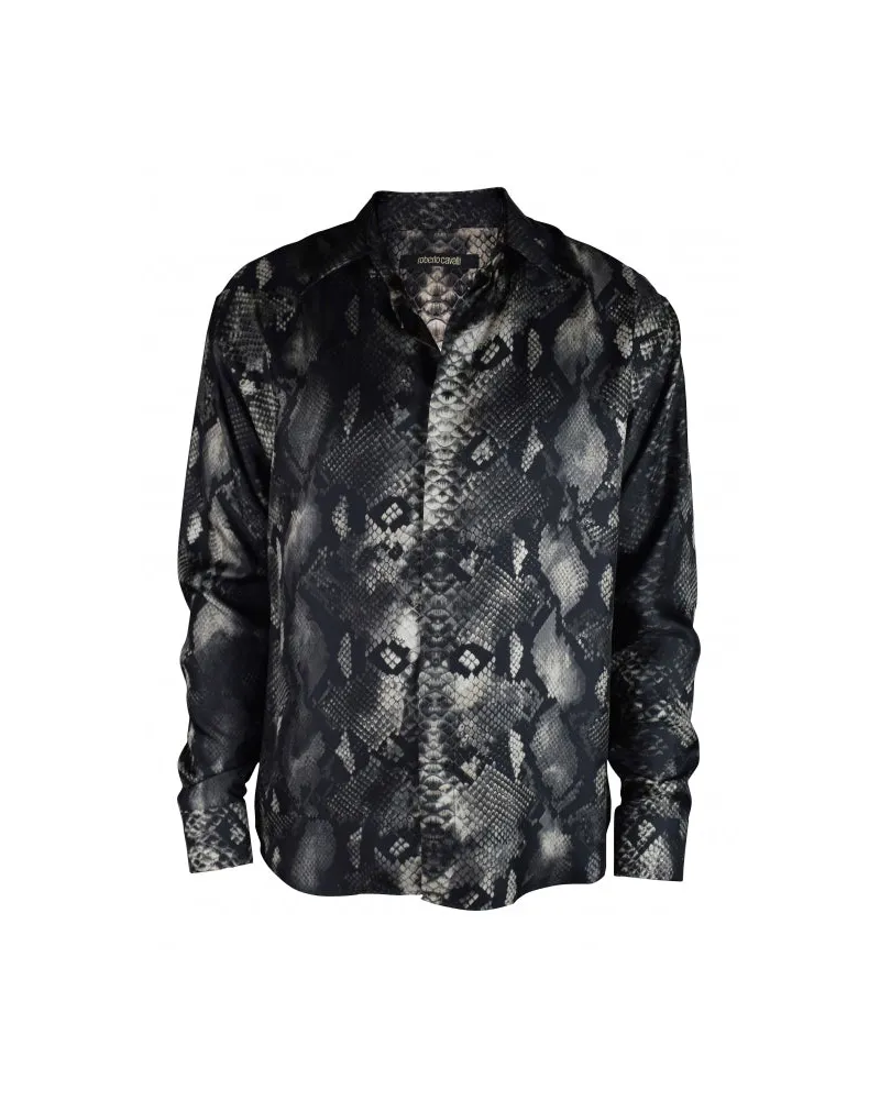 Roberto Cavalli Hemd Black