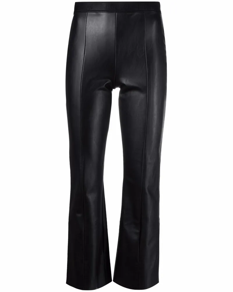 Wolford Jenna Faux Lederhose Black