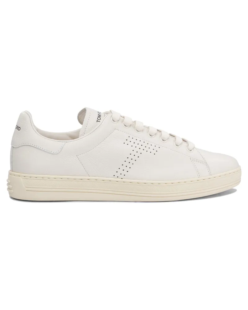 Tom Ford Warwick“-Turnschuhe White