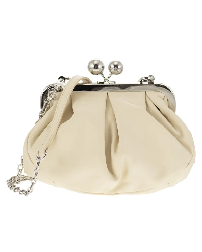 Max Mara Wochenende Max Mara Pasticcino Ledertasche Elfenbein