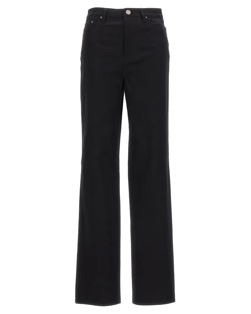 ROTATE Birger Christensen Drehen Sie Birger Christensen Jeans 'Twill Hochhut Black