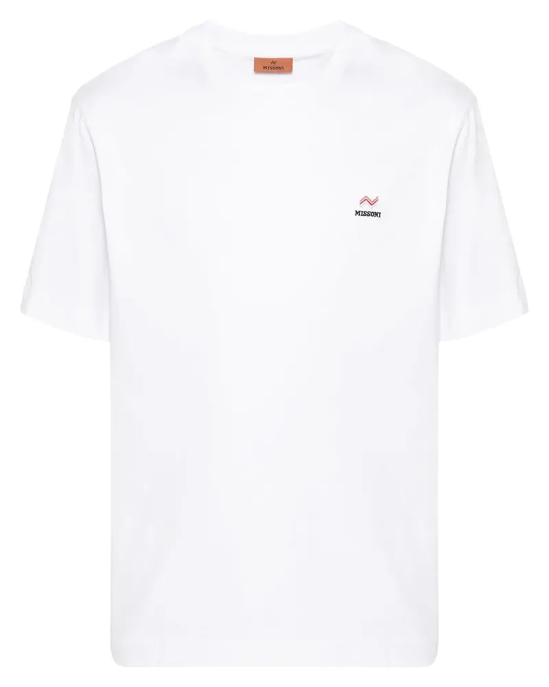 Missoni T -Shirt mit bestickten Logo 93911