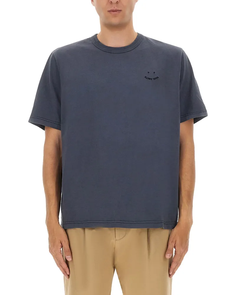 Paul Smith PS von Paul Smith übergroße Fit T -Shirt Grey