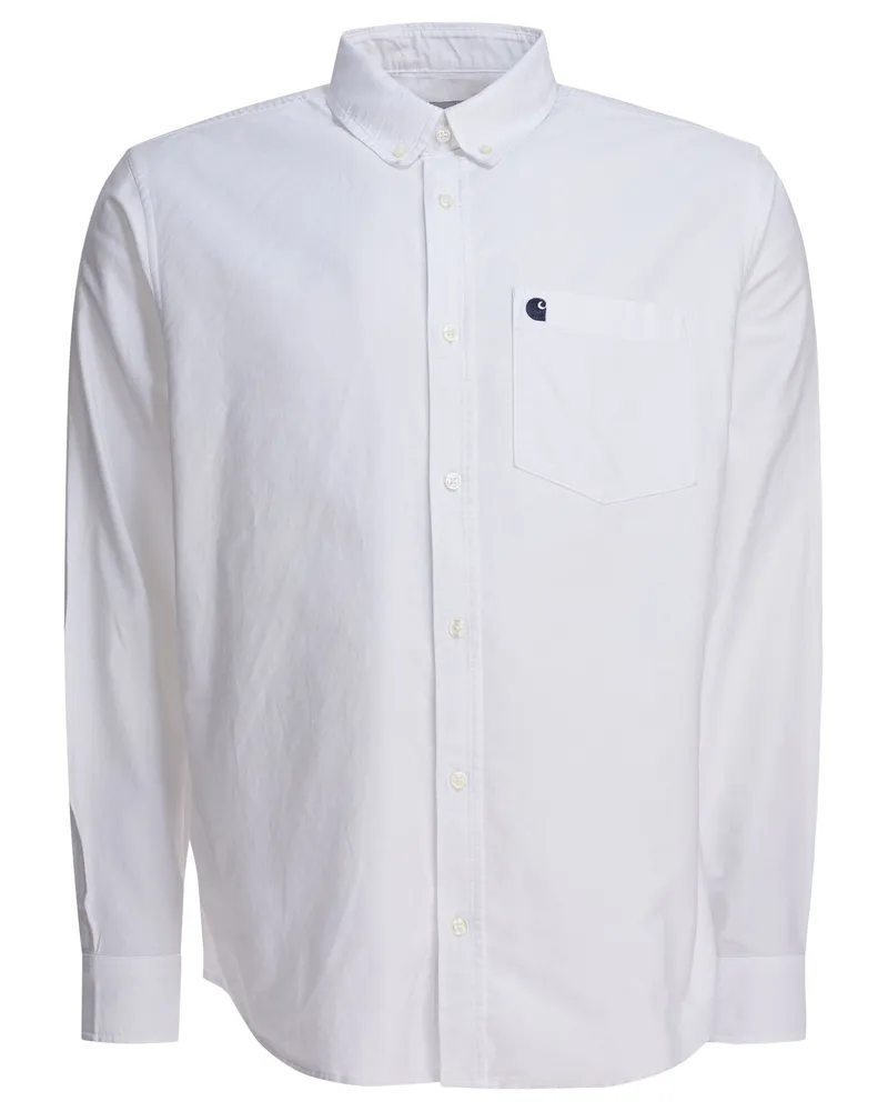 Carhartt WIP S „C-Logo“-Shirt White