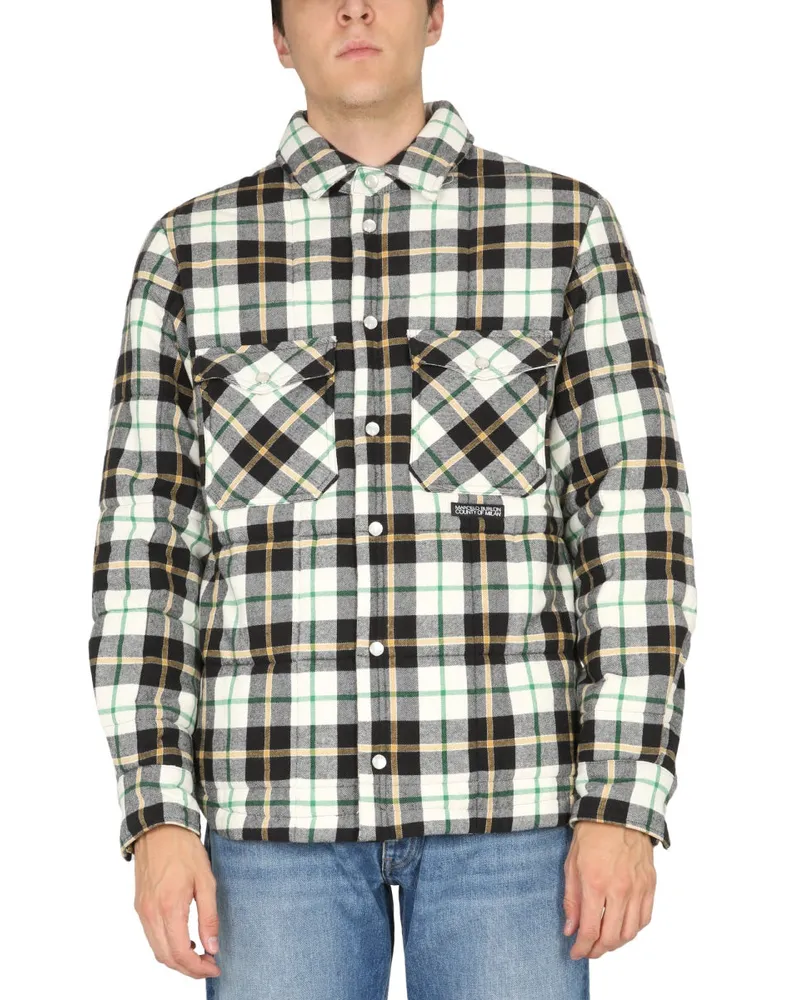 Marcelo Burlon | County of Milan Marcelo Burlon County of Mailand Camicia A Quadri Green