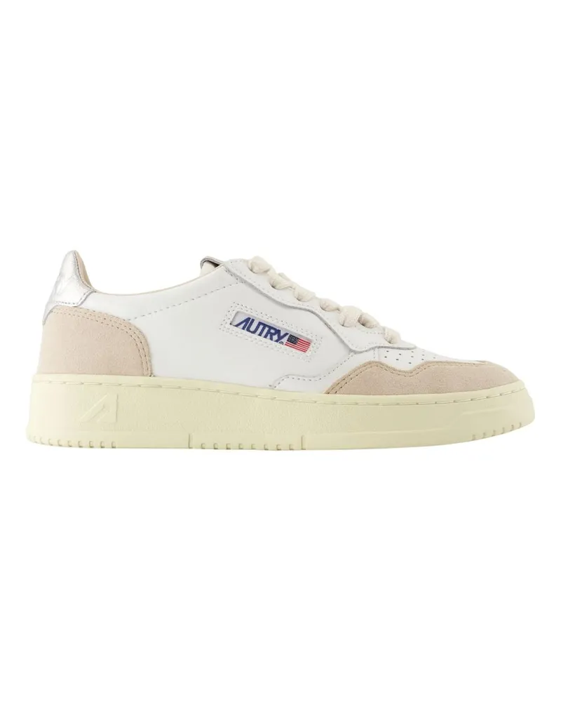 AUTRY Medaillengewinner Turnschuhe  Leder Weiß White