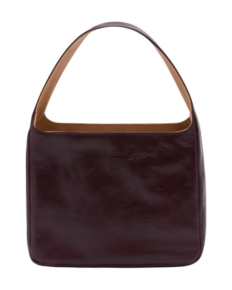 Our Legacy Brick Umhängetasche  Leder Rot Red