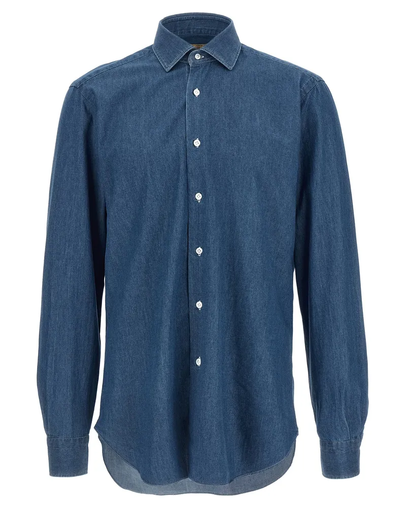 BARBA Jeanshemd Blue