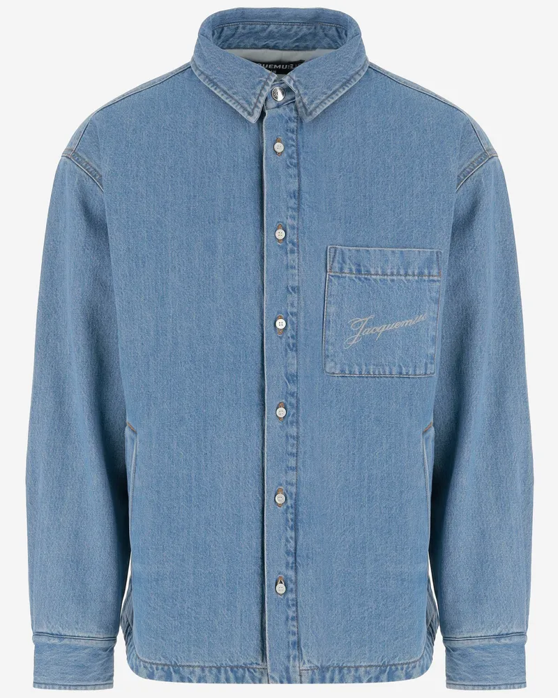 Jacquemus Cotton Boulanger -Hemd Denim