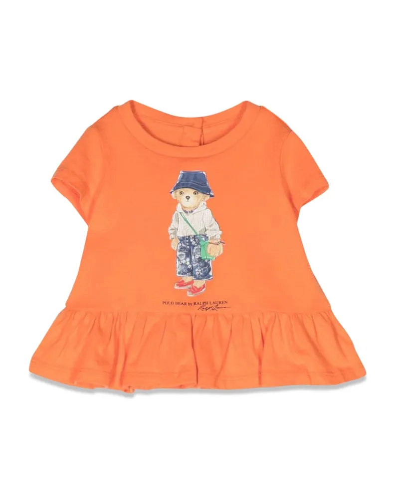 Ralph Lauren MC Bear T -Shirt Orange