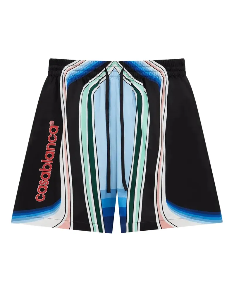 Casablanca Paris Graphic Mountain Shorts Graphic