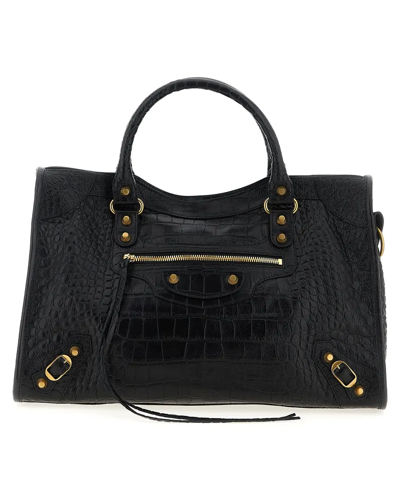 Balenciaga Le City Bag M' Handtasche Black
