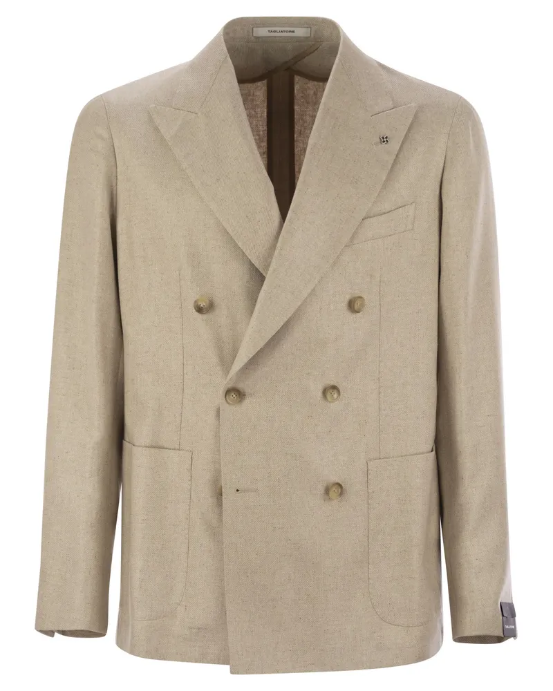 Tagliatore doppelte Seidenjacke Light