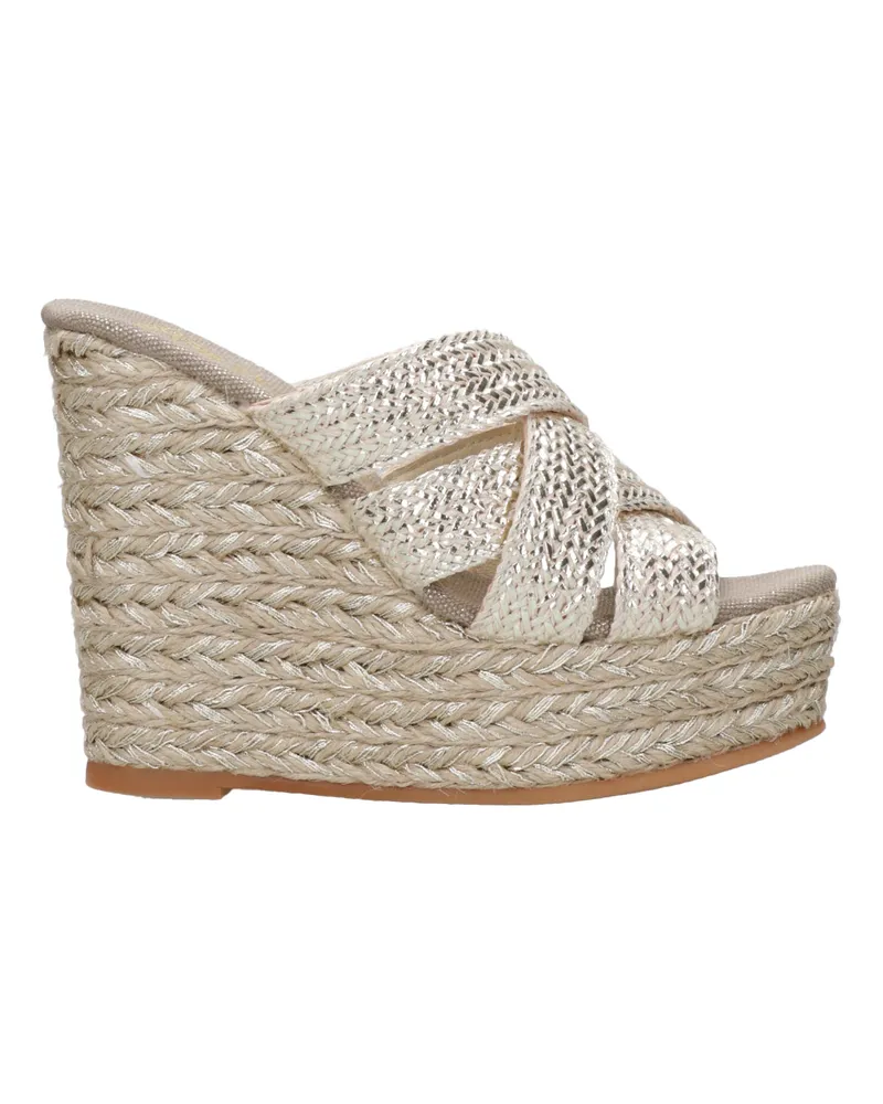 Espadrilles Sandalen grau Grey