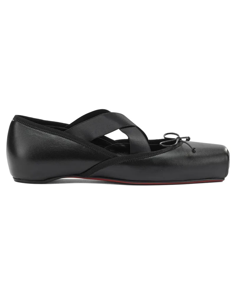 Christian Louboutin Ballerinas von Black