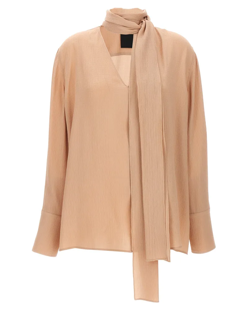 Givenchy Pussy Bowbluse Beige