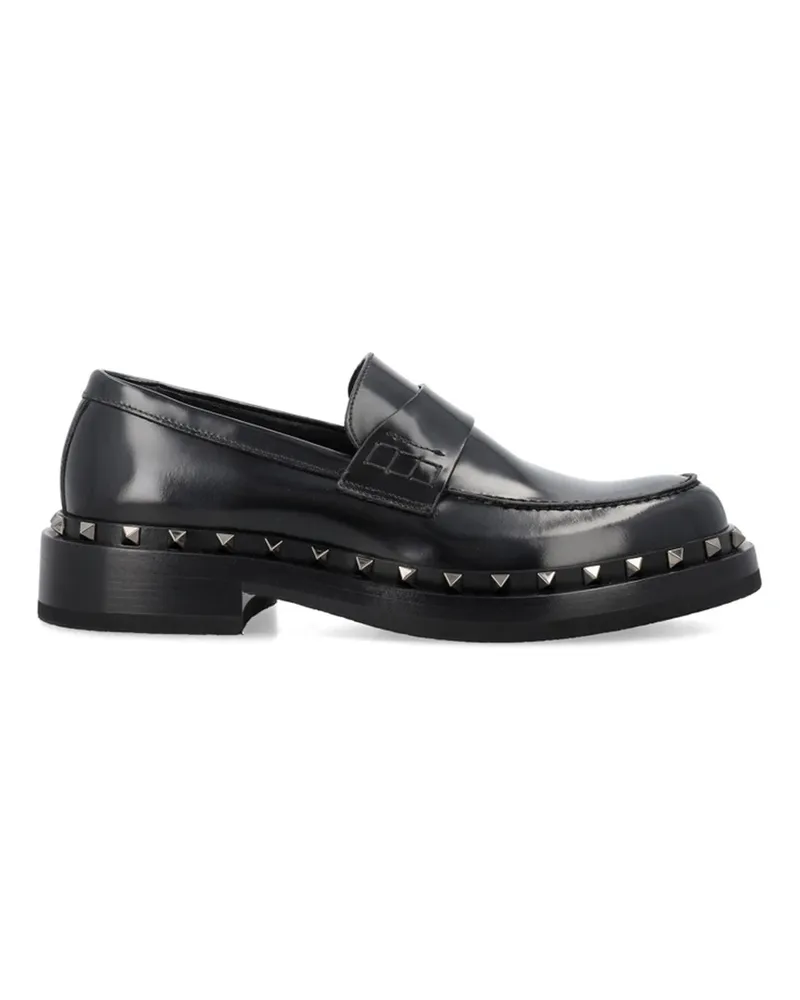 Valentino Garavani Valentino Garavani Rockstud 35 mm Ledersandalen Black
