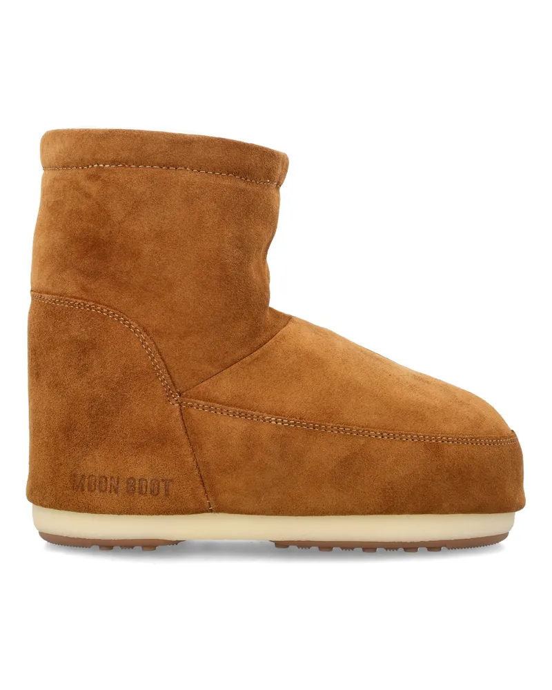 Moon Boot Mondschuh Flat Schuhe Brandy Brandy