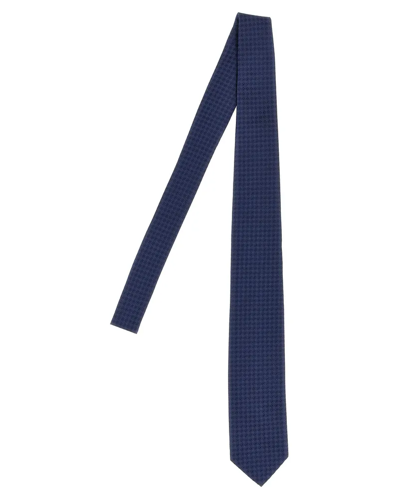 BARBA Seidenkrawatte Blue
