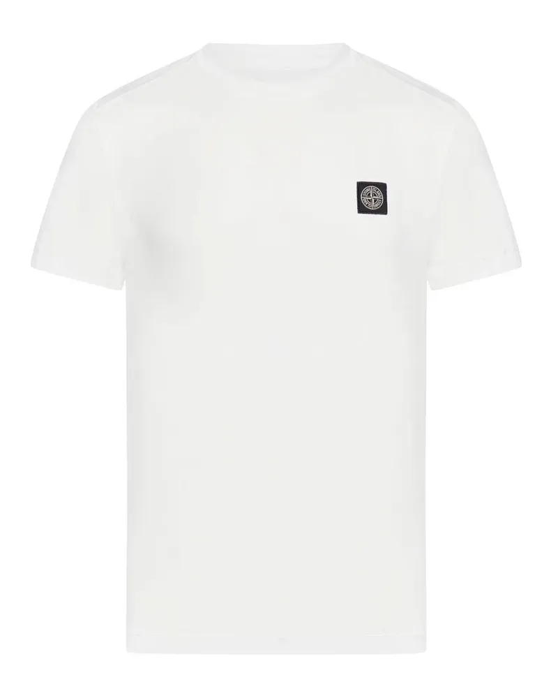 Stone Island T -Shirts und Polos Weiß White