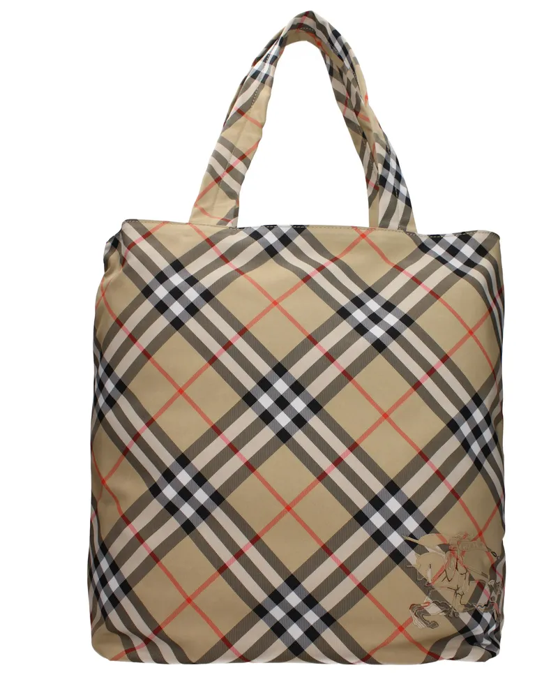 Burberry Herrens Umhängetaschen Stoff Beige/Sand -