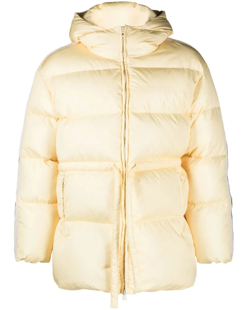 Palm Angels mit Down -Jacke geschnallt Beige
