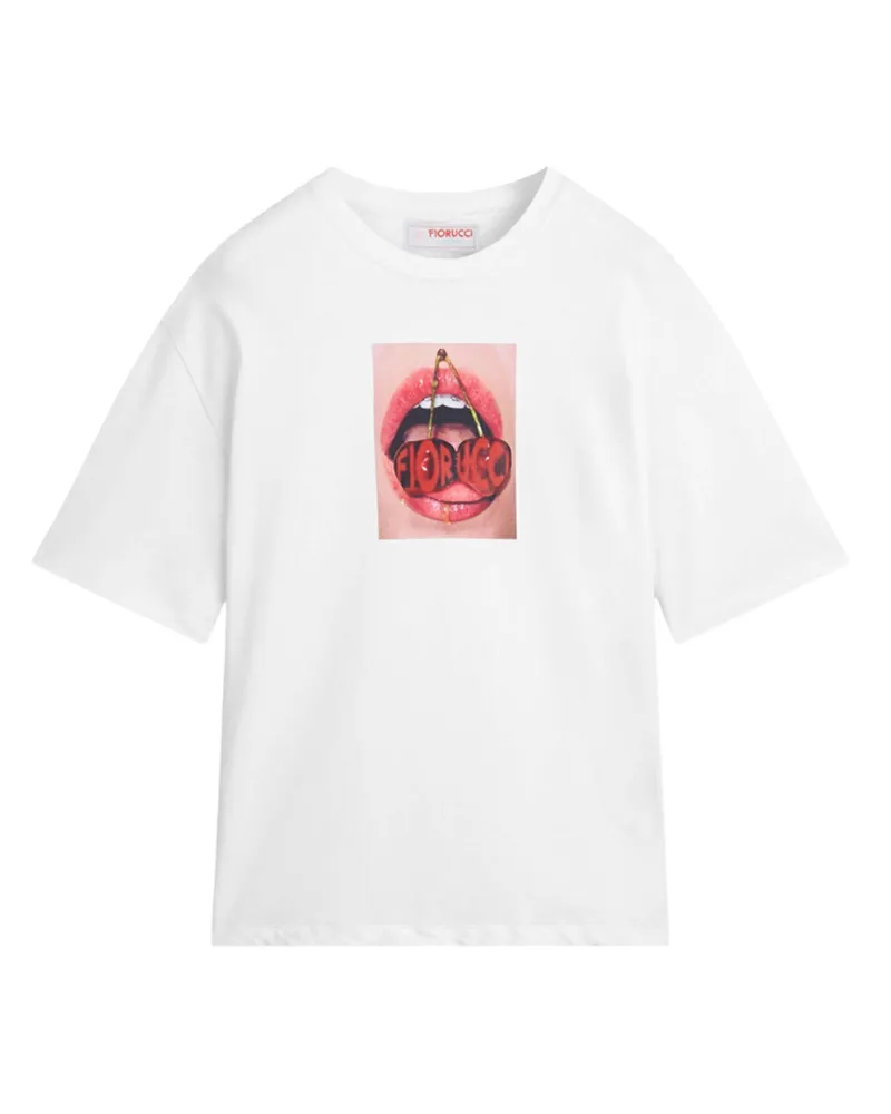 Fiorucci T -Shirts und Polos weiß White