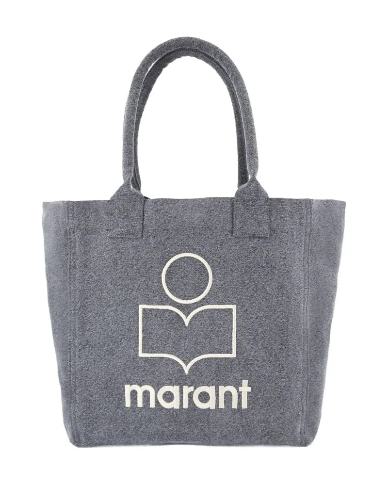 Isabel Marant Kleine Yenky Gz Shopper-Tasche  Baumwolle Schwarz Schwarz