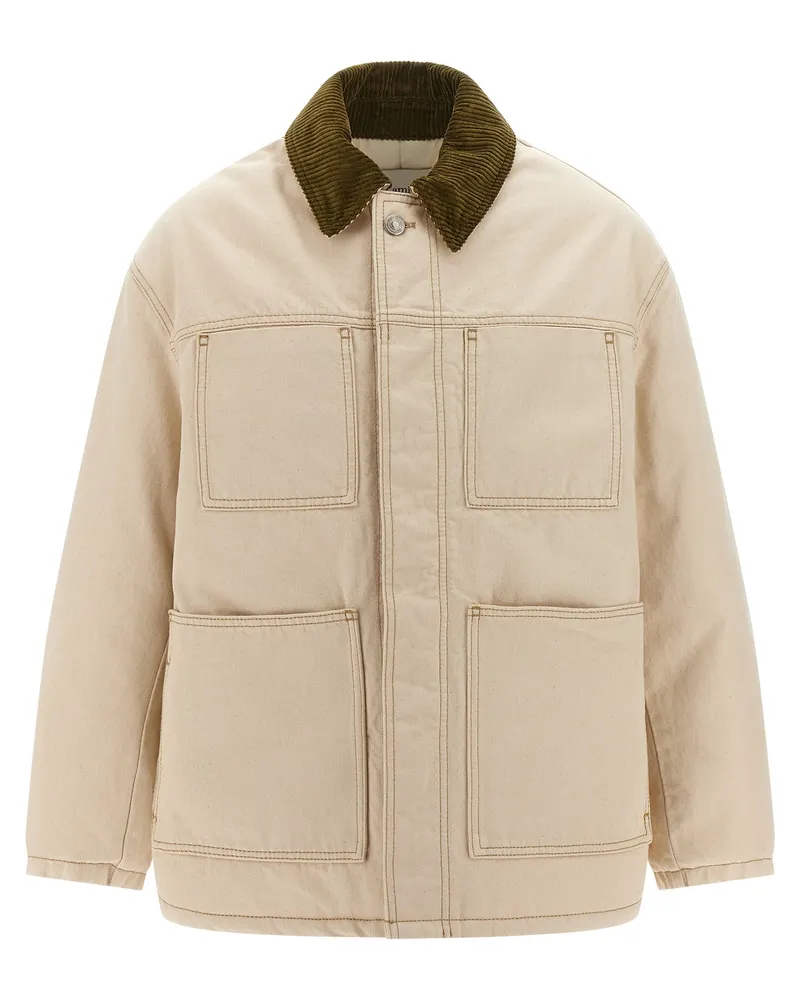 AMI Paris Arbeiter' Jacke Beige