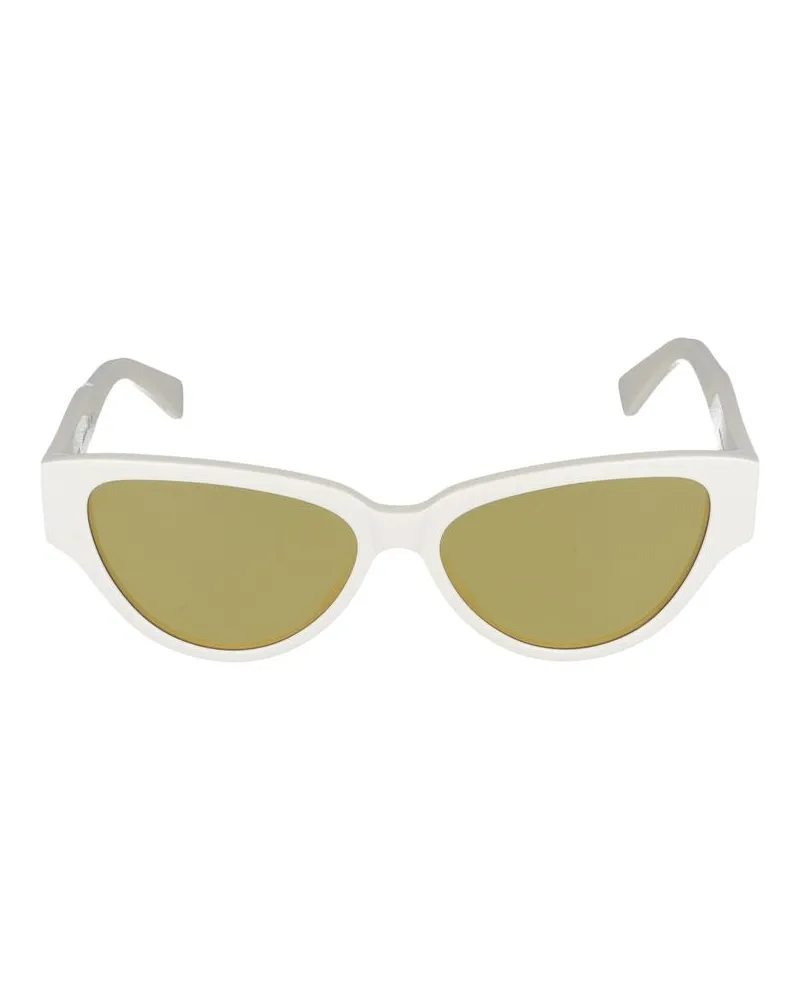 Bottega Veneta Sonnenbrille  Bv1319 S 004 Weißes weißes Gelb /15 /145 004