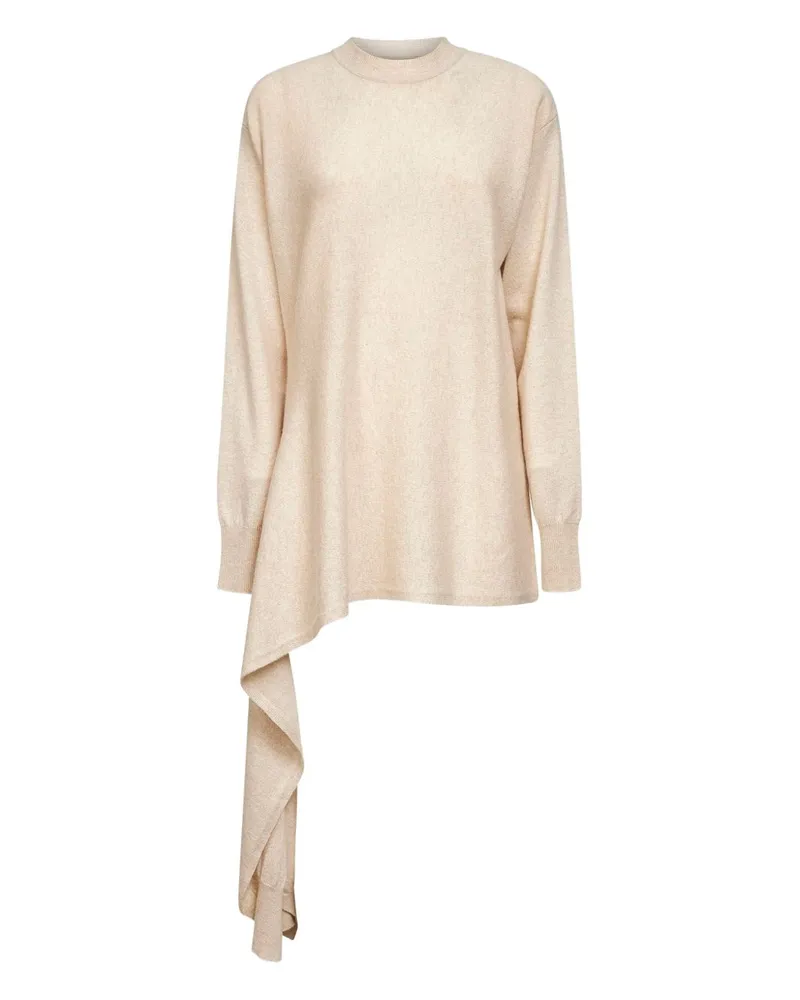 Uma Wang Kaschmir-Wickelpullover White