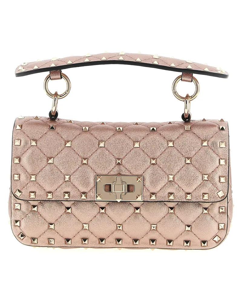 Valentino Garavani Valentino Garavani „Rockstud Spike“ Umhängetasche Pink