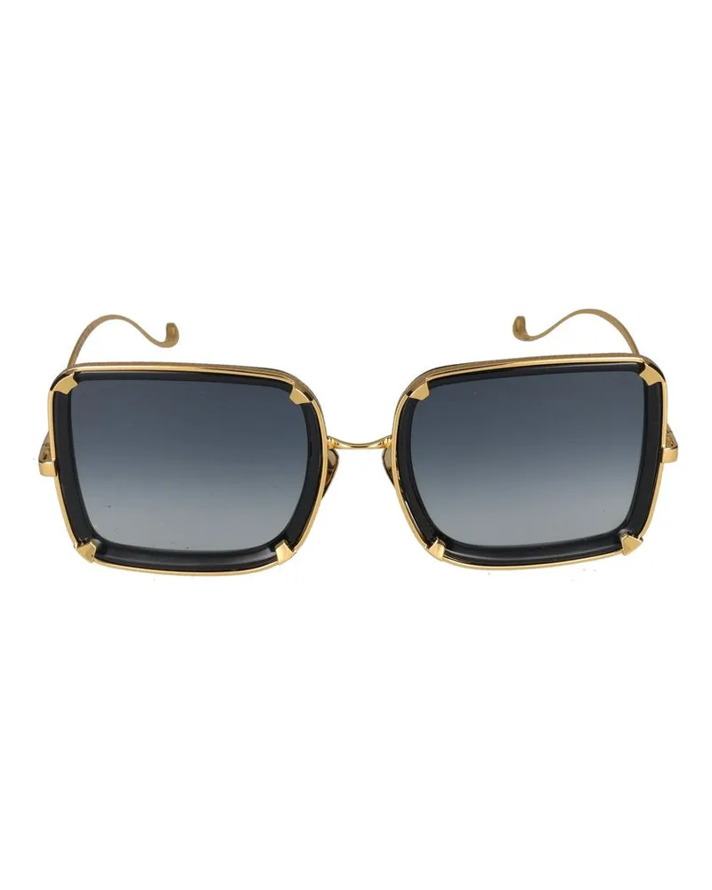 Anna-Karin Karlsson Sonnenbrille  White Moon Black /23/148 Schwarz