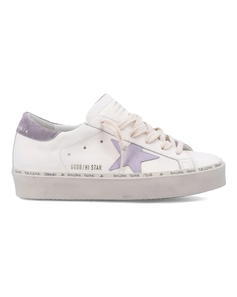 Golden Goose Golden Gänse -Turnschuhe White