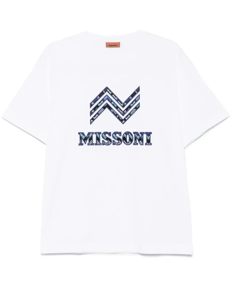 Missoni Crew Nack Cotton T -Shirt S01g6