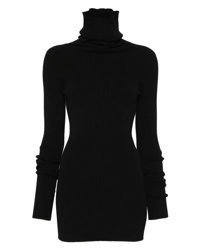 Rick Owens Turtle Neck -Pullover Black
