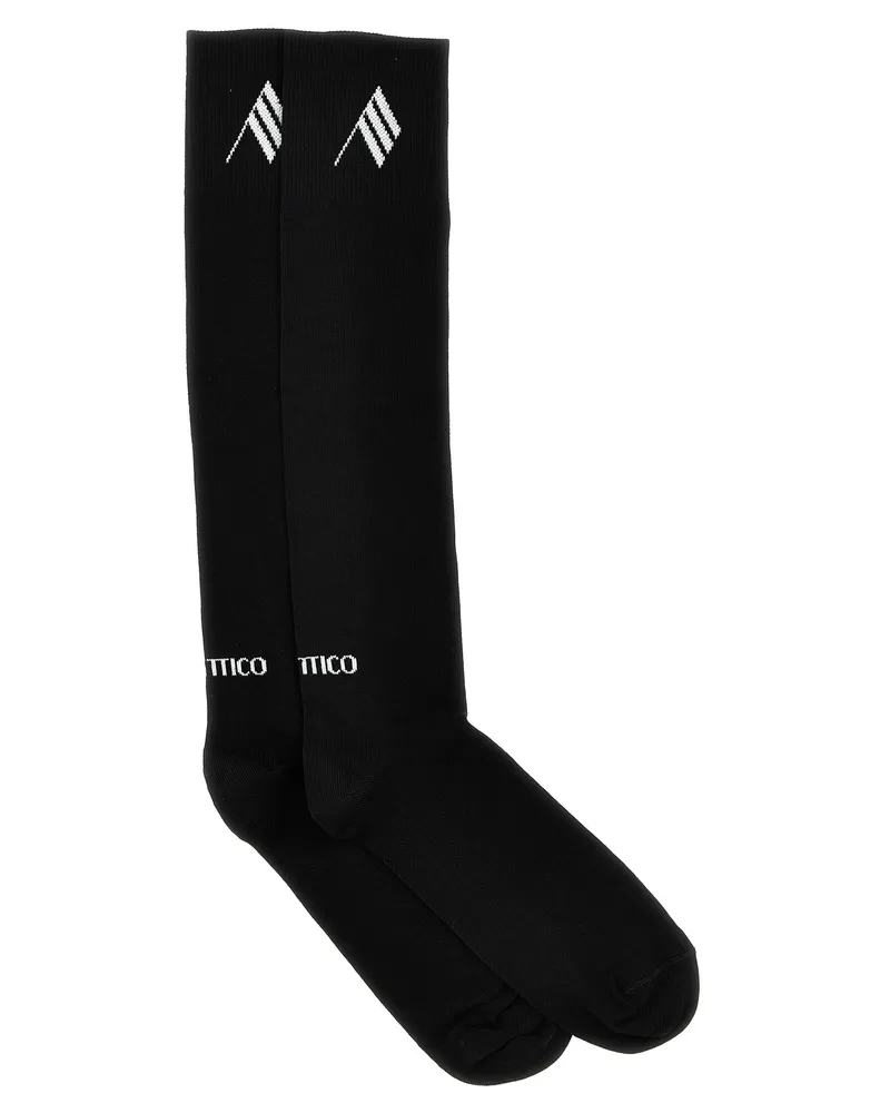 ATTICO Die Attico -Logo -Socken White