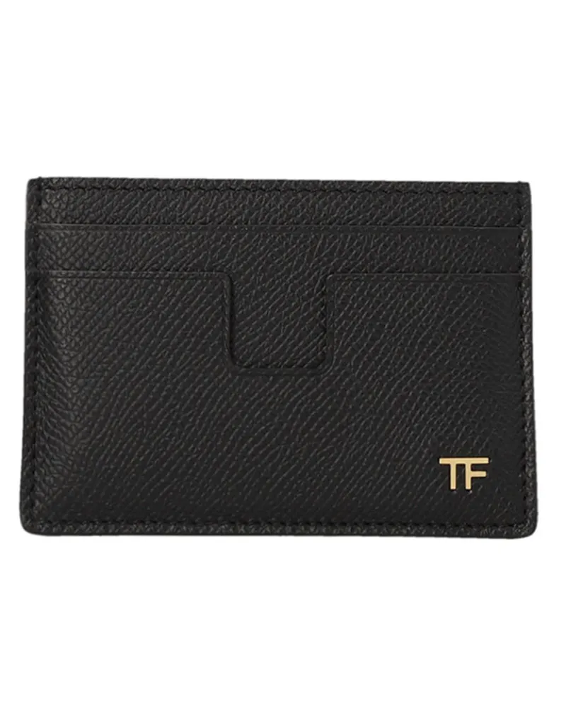 Tom Ford Logo -Kartenhalter Black