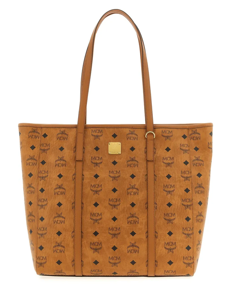 MCM Toni' große Einkaufstasche Brown