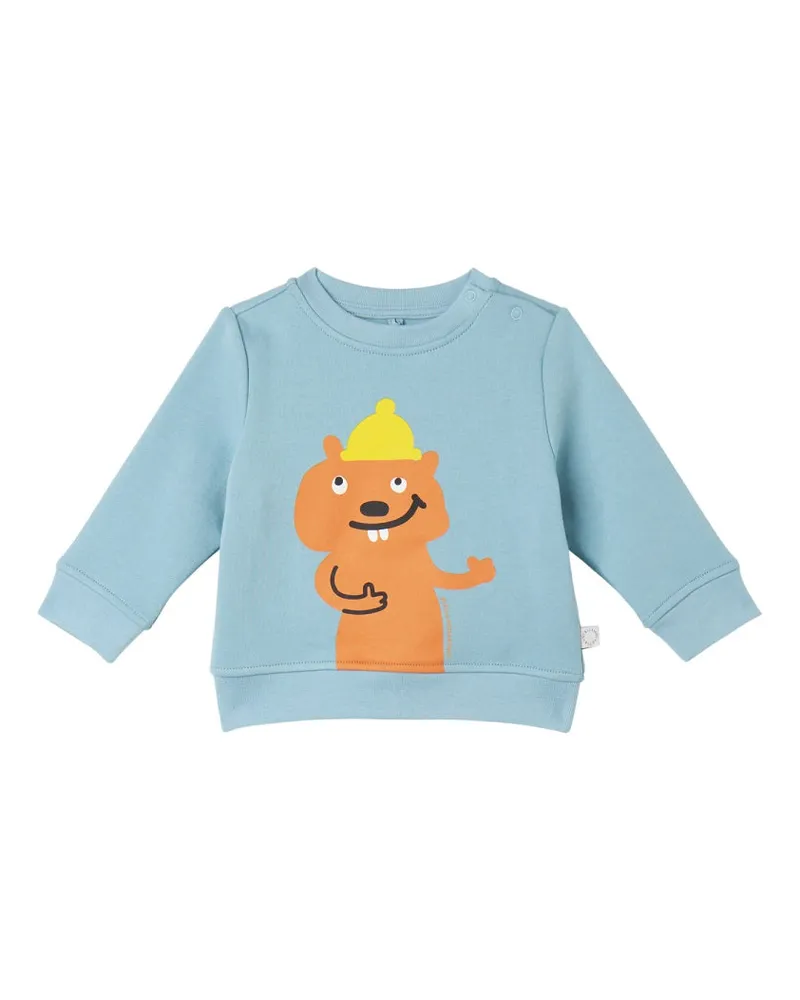 Stella McCartney Stella Mc Cartney "Beaver" Sweatshirt Azure