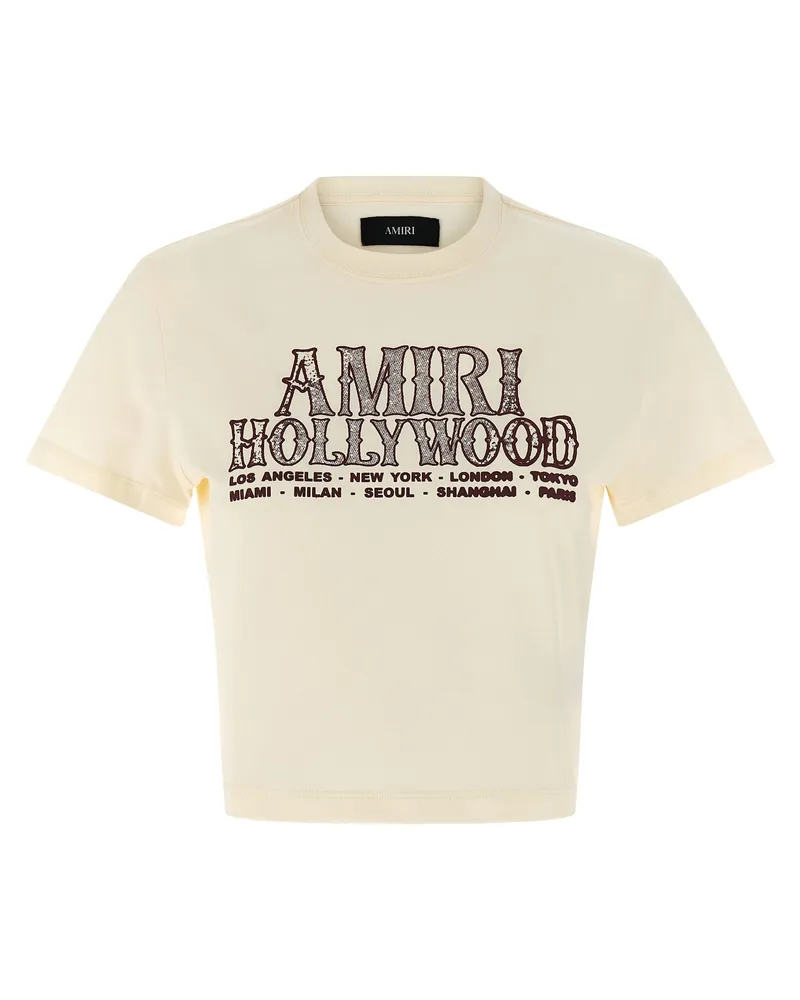 Amiri Hollywood Tee' T-Shirt White
