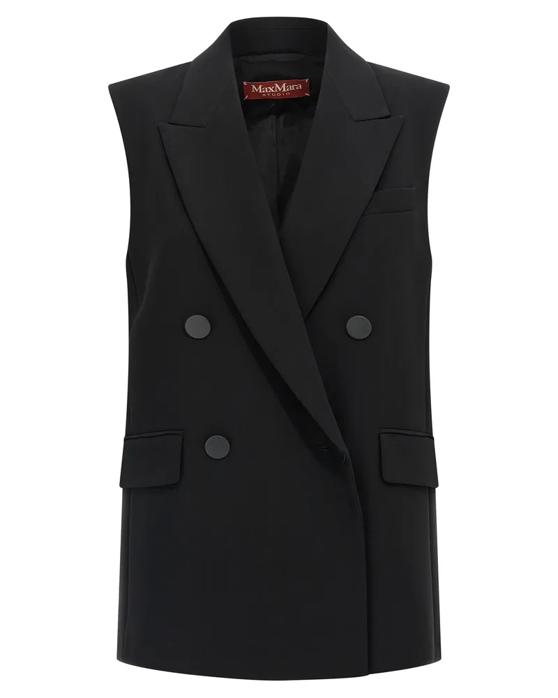 Max Mara Pomez' Weste Black