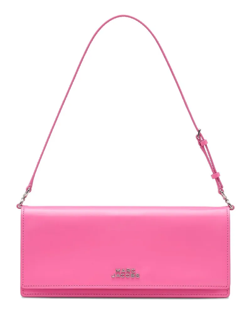 Marc Jacobs der Spiegel Schulter -Lederbeutel Fuchsia