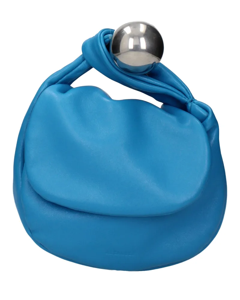 Jil Sander Handtaschen für Damen Blau/Hellblaues Leder -