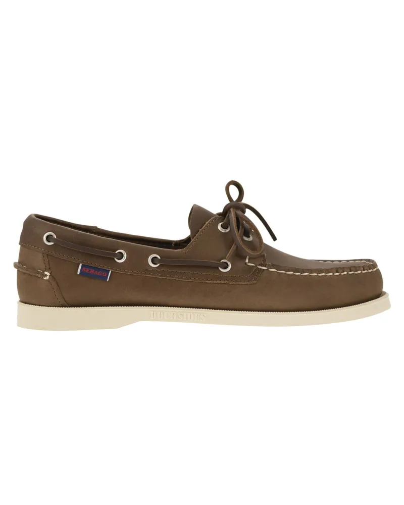 Sebago Docksides Portland Ledermocasin Brown