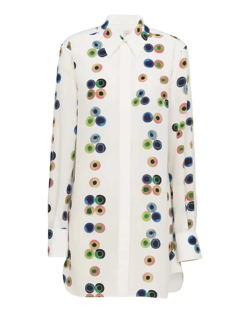 Chloé chemierteres Kleid Weiß