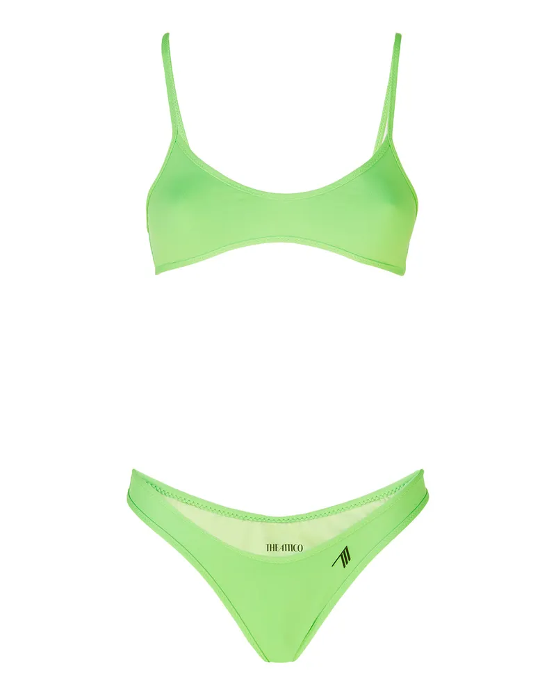 ATTICO Der Attico Bikini Set Green