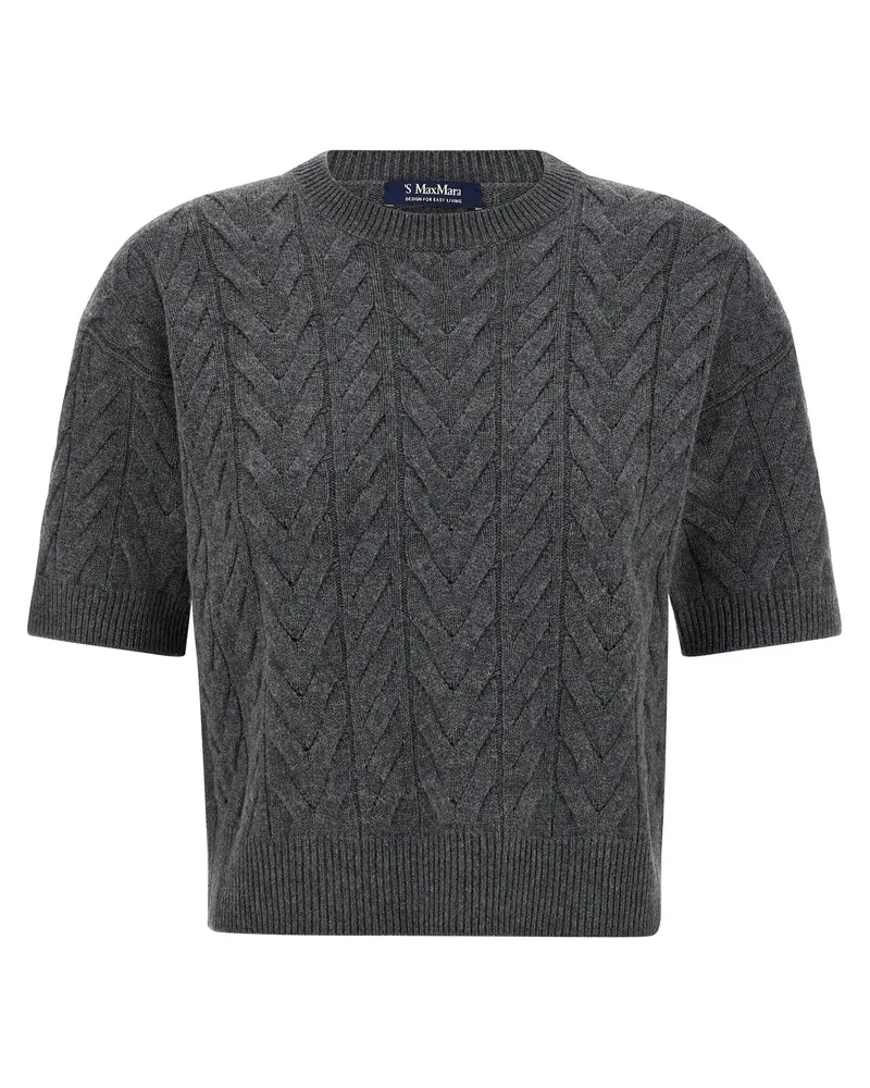 Max Mara Dominus' Pullover Gray